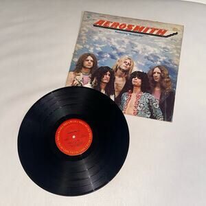 Aerosmith Vintage 1973 Vinyl Record Featuring Dream On